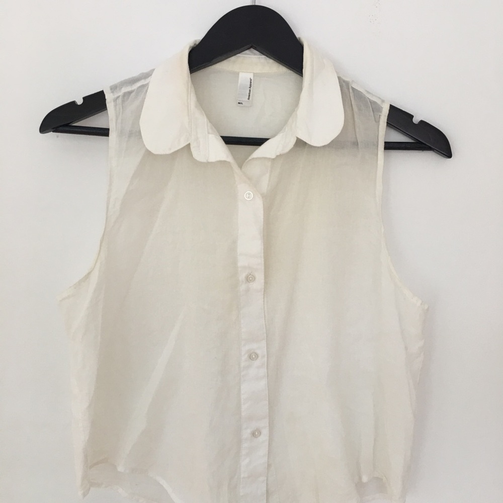 White blouse with collar